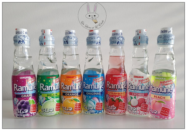 Japanese Soda - Ramune ~ Complete Set (for 7 bottle)