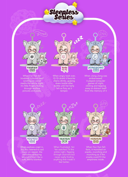 Sleepless Grumpipi Plush Doll Series