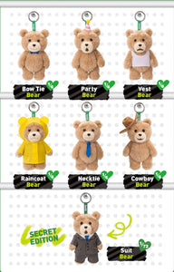 POPMART - Ted2 Teddy Bear Action Plush Pendant
