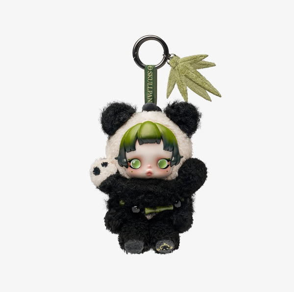 POPMART - SKULLPANDA Lazy Panda Plush Doll Pendant