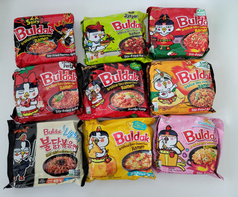 Buldak Spicy Ramen Sampler Pack